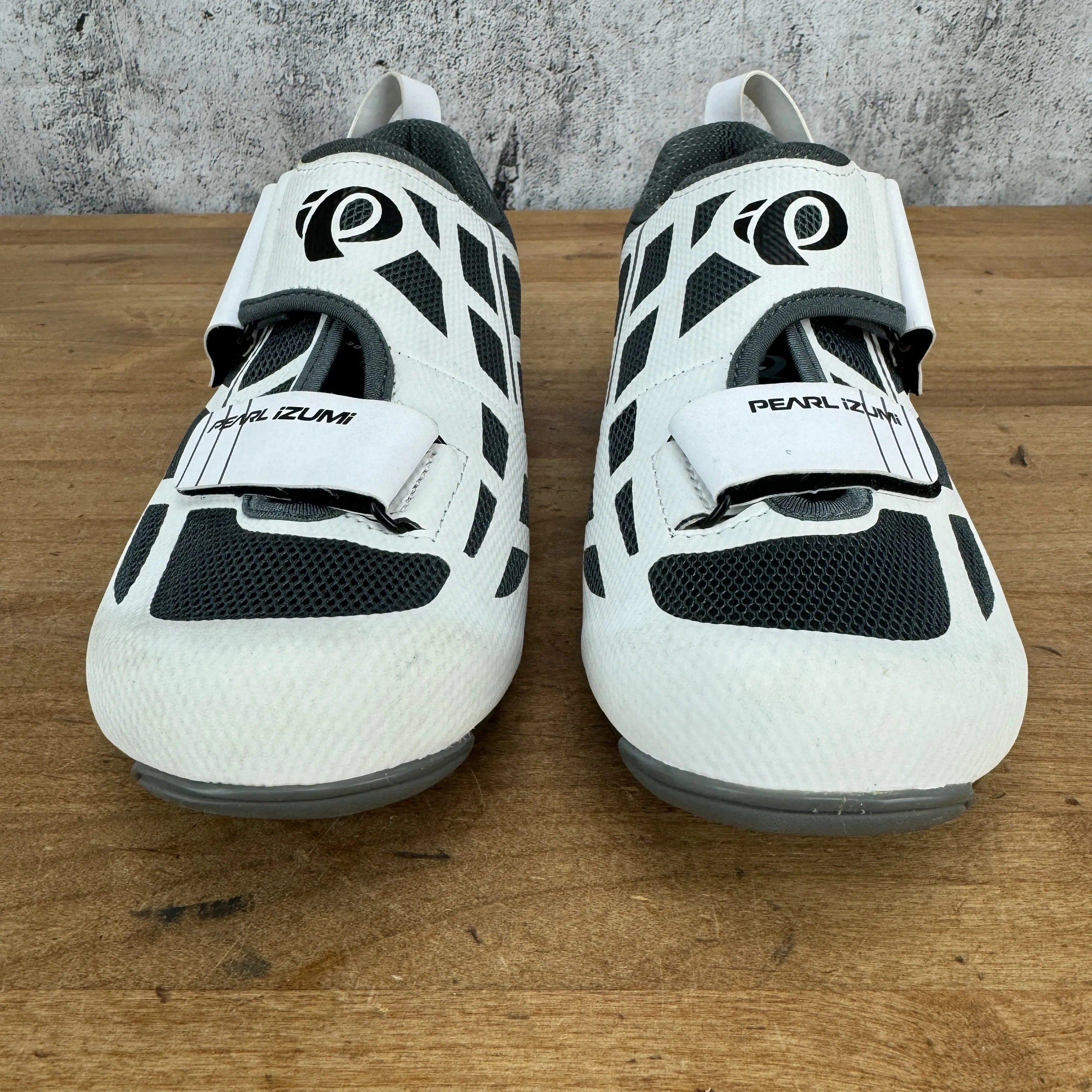 New! Pearl iZumi W Tri Fly V1 Women's 40 EU 3-Bolt Cycling Shoes Velcro White