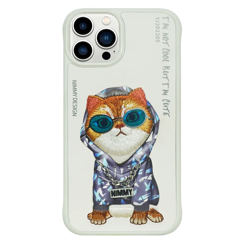 Nimmy Glasses Cool Embroidery Case Cover