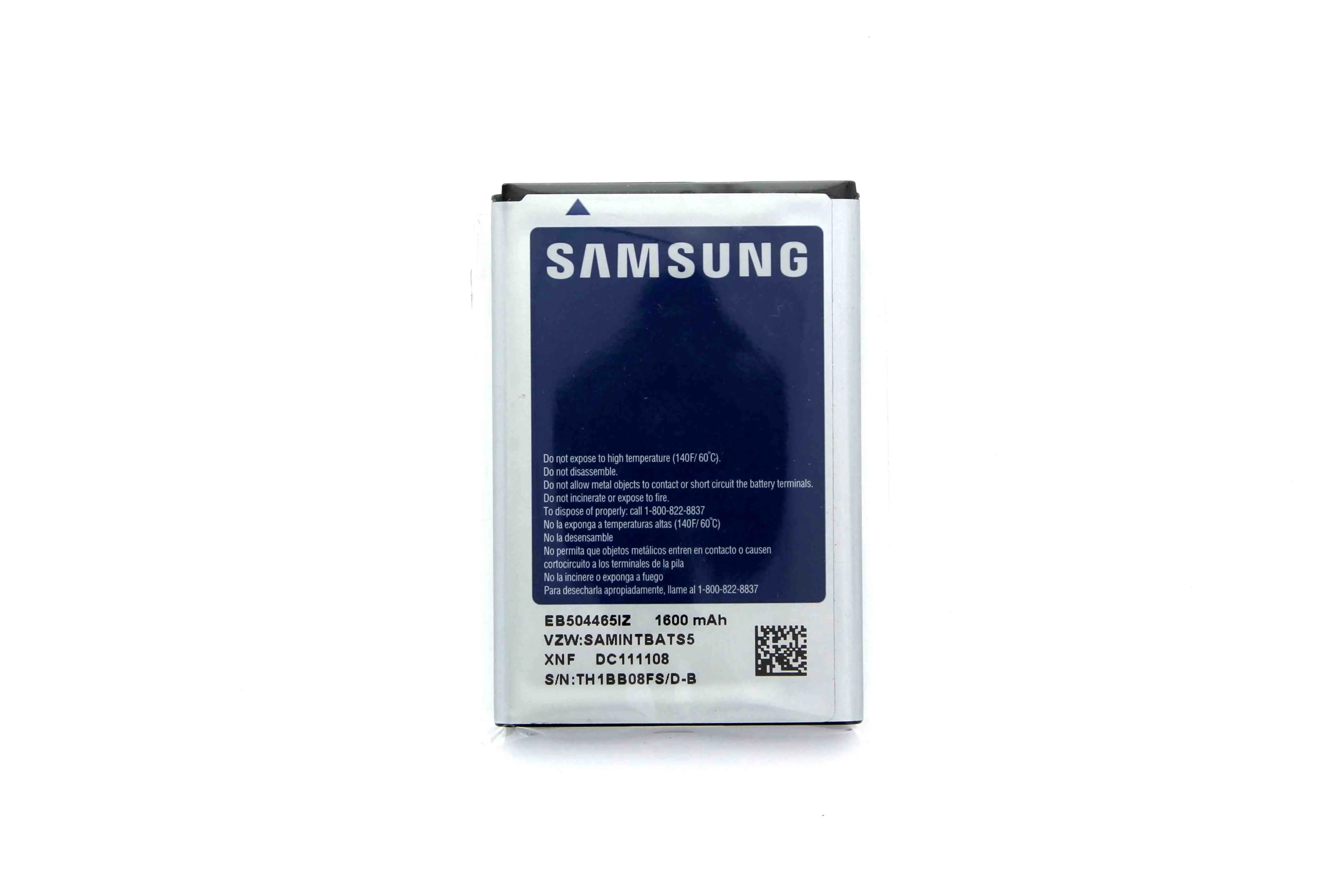 OEM Samsung EB504465IZ 1600 mAh Replacement Battery for Droid Charge I510