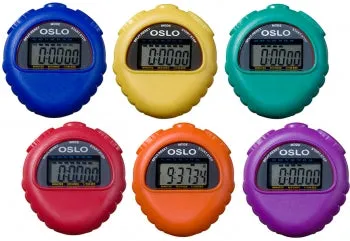 Oslo All Purpose Stopwatch set of 6 Assortment