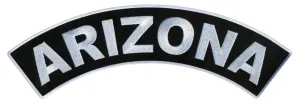 PATCH - ARIZONA TOP ROCKER 12"-PPM4005 : 12W 3H