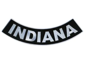 PATCH - INDIANA BTM ROCKER 12"-PPM5027 : 12W 3H