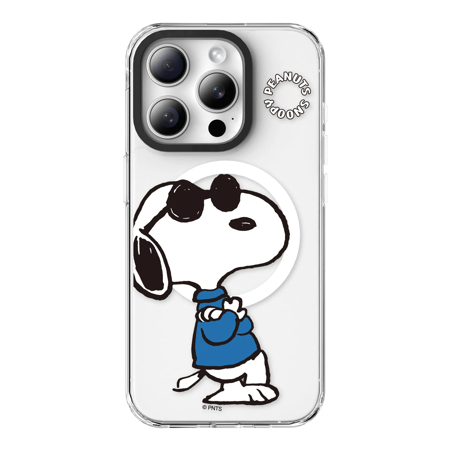 Peanuts Snoopy MagSafe Shockproof Transparent Case Cover