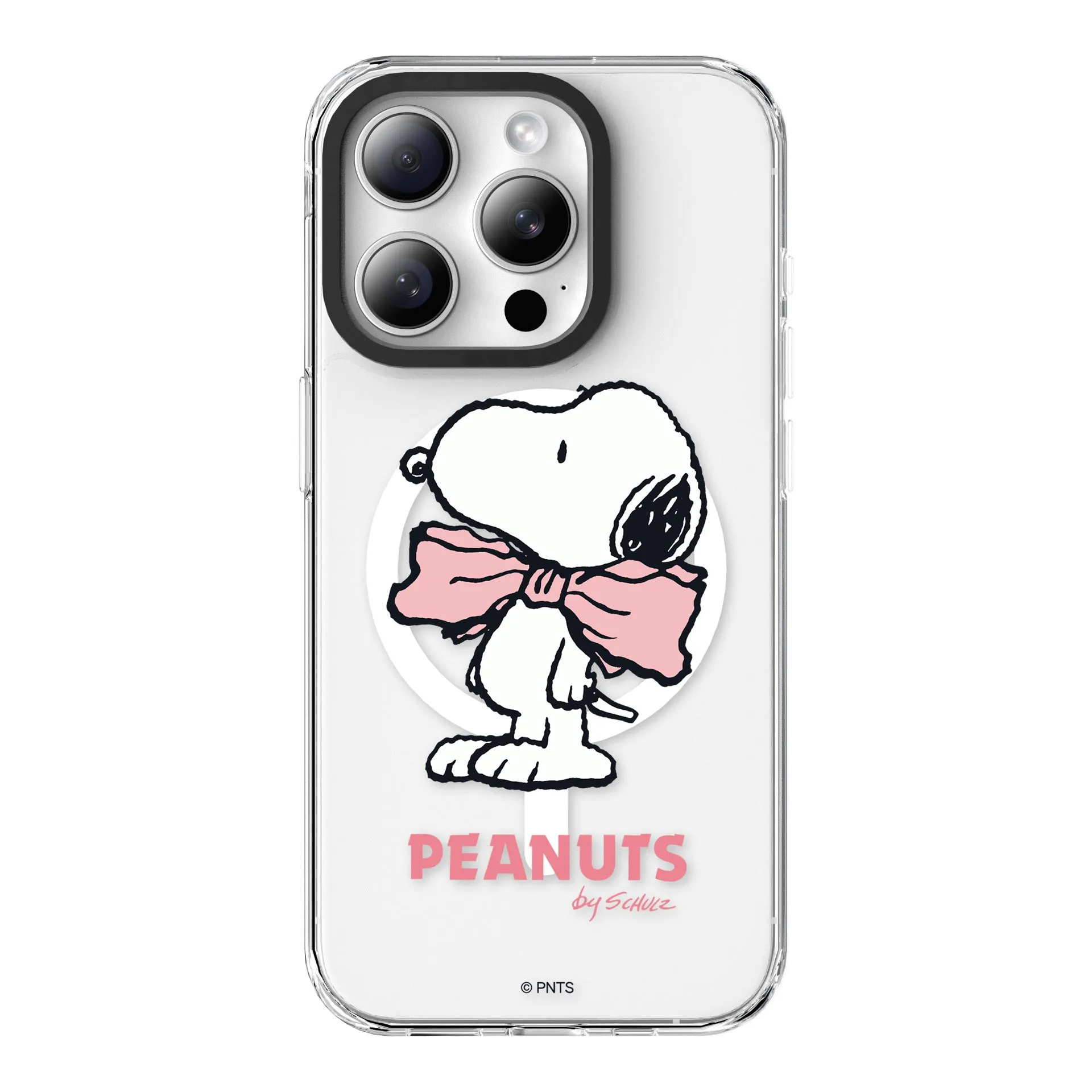 Peanuts Snoopy MagSafe Shockproof Transparent Case Cover