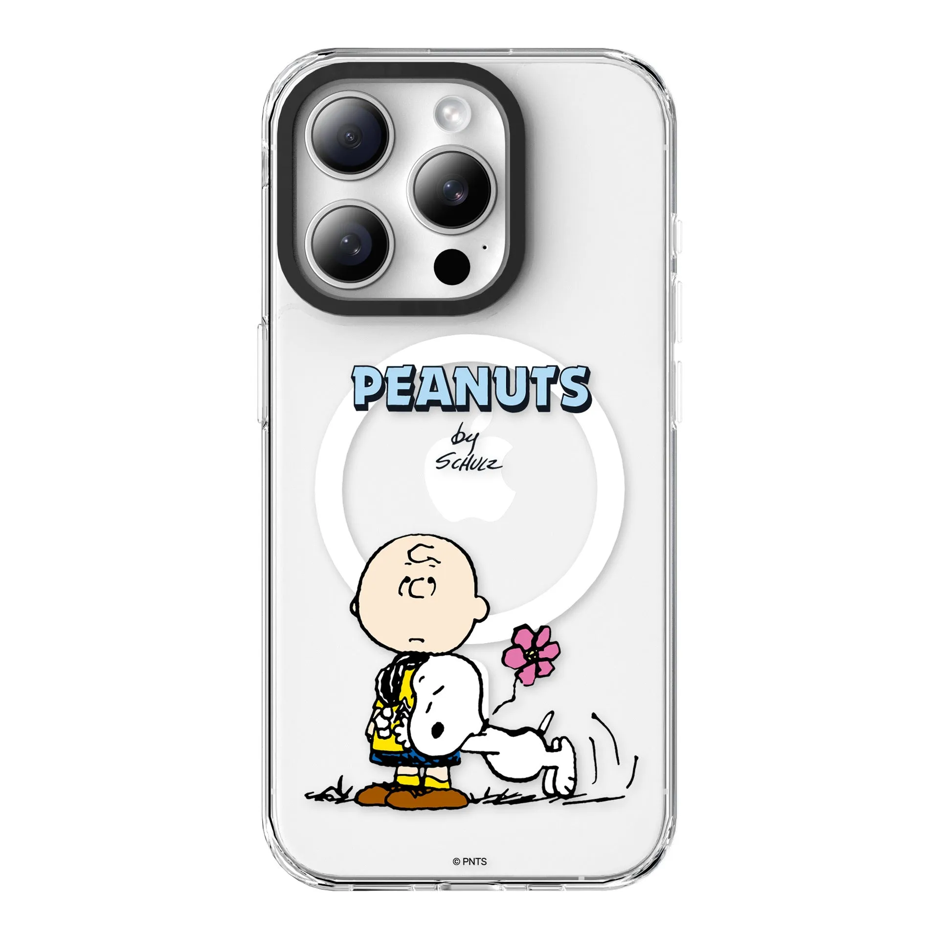 Peanuts Snoopy MagSafe Shockproof Transparent Case Cover