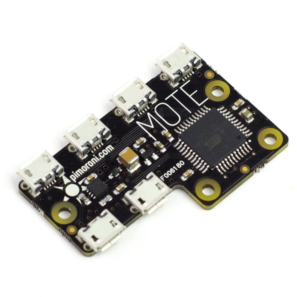 Pimoroni Mote - Complete Kit (Host   4 Sticks   Cables)