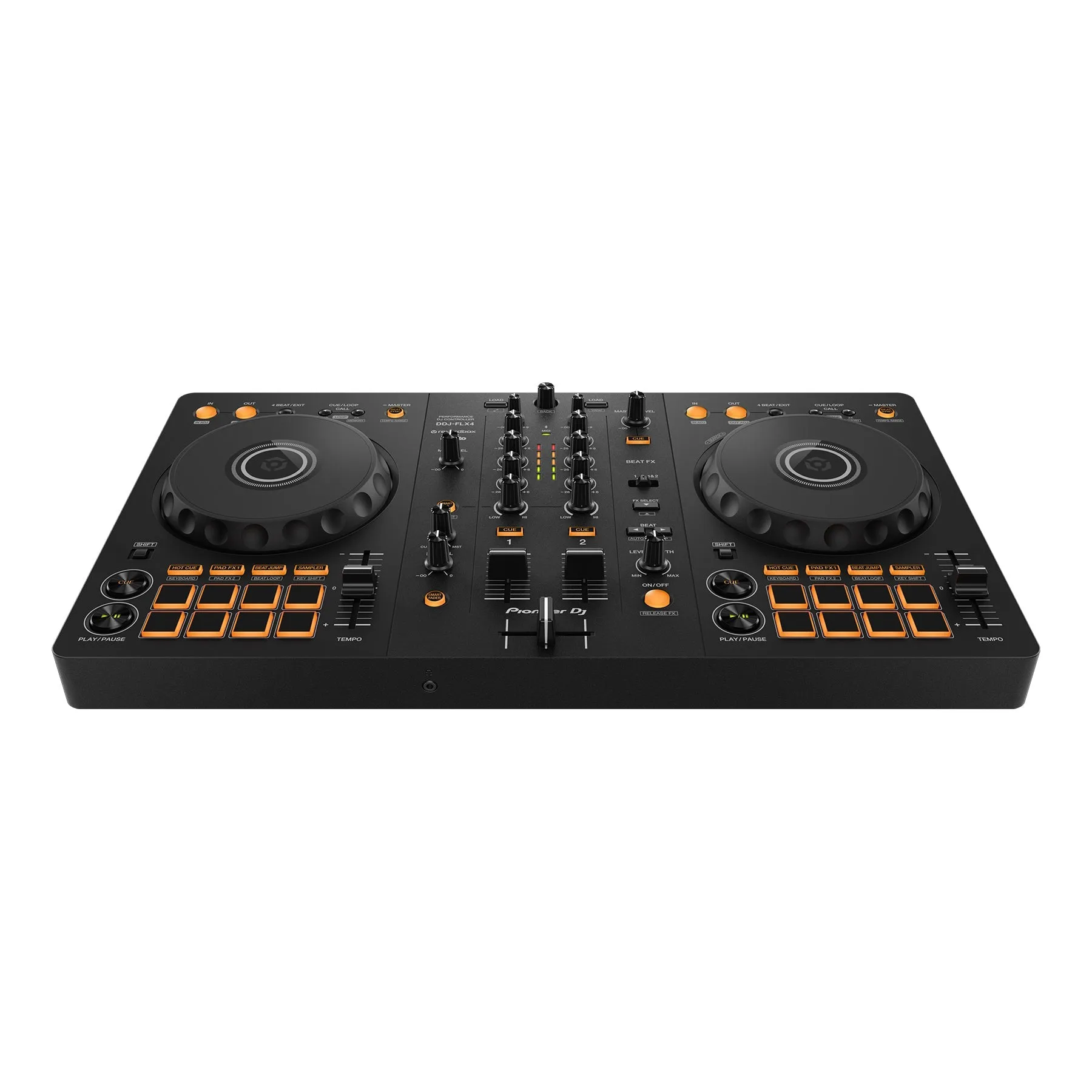 Pioneer DJ DDJ-FLX4 2-channel DJ Controller for Multiple DJ Applications (Open Box)