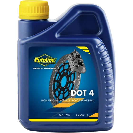 Putoline DOT 4 Brake Fluid - 500ml