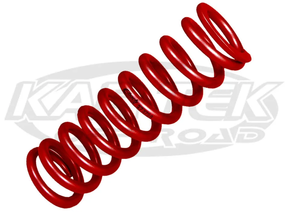 Red Eibach 175 Pound 14" Tall Spring For 2" Diameter King, Sway-A-Way Or Fox Coil Over Shocks