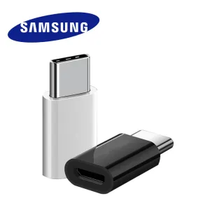 Samsung Micro USB to Type C Converter Original Type-c Cable Adapter Fast Charger Samsung Galaxy S8/S9 S 8 Plus/ Note8 note9