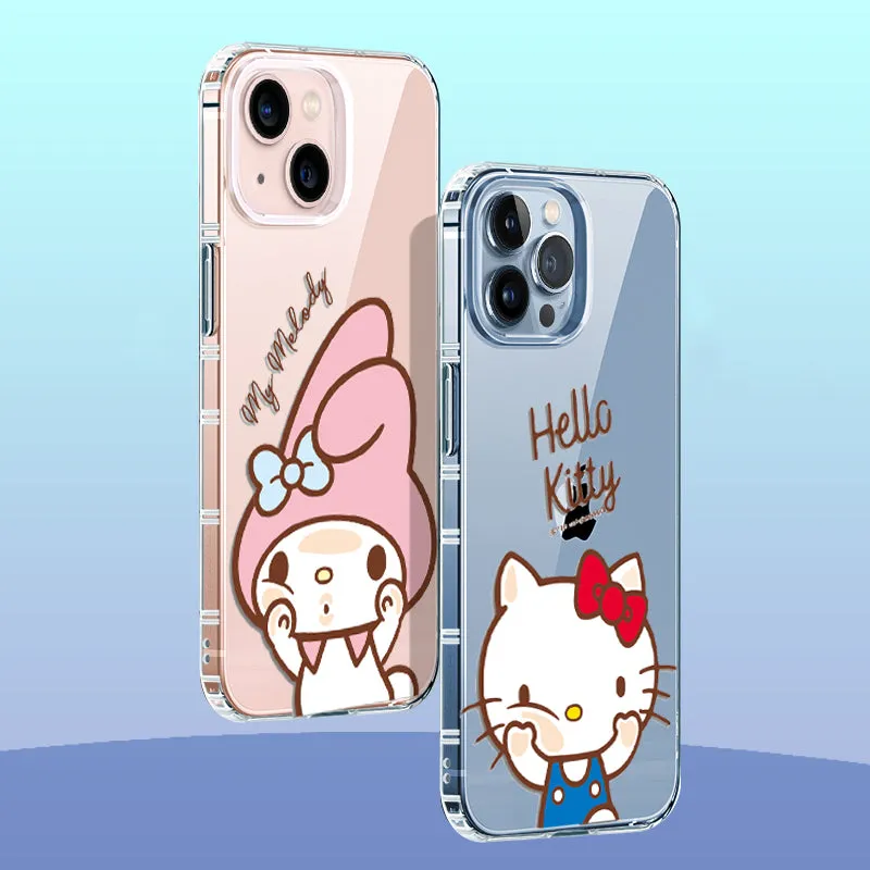 Sanrio Characters Air Cushion Shockproof Soft Back Cover Case