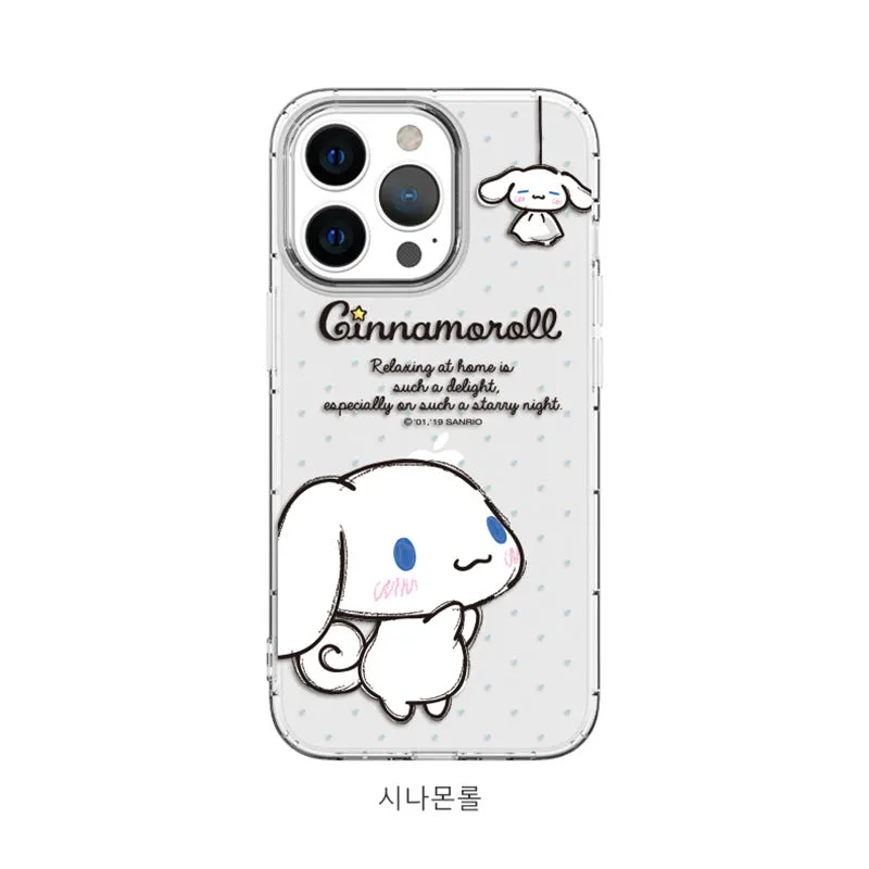 Sanrio Characters Air Cushion Shockproof Soft Back Cover Case