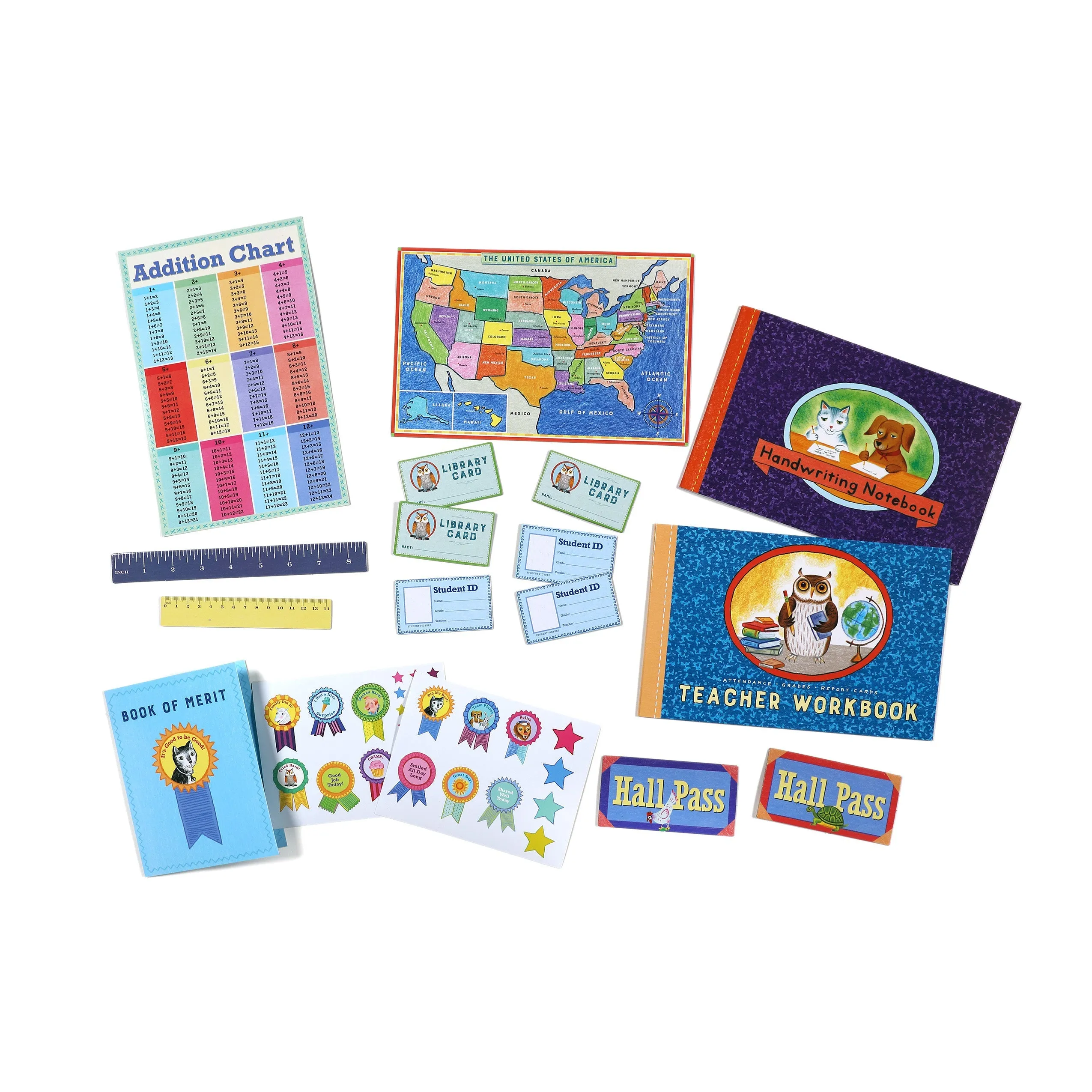 School Pretend Play Set