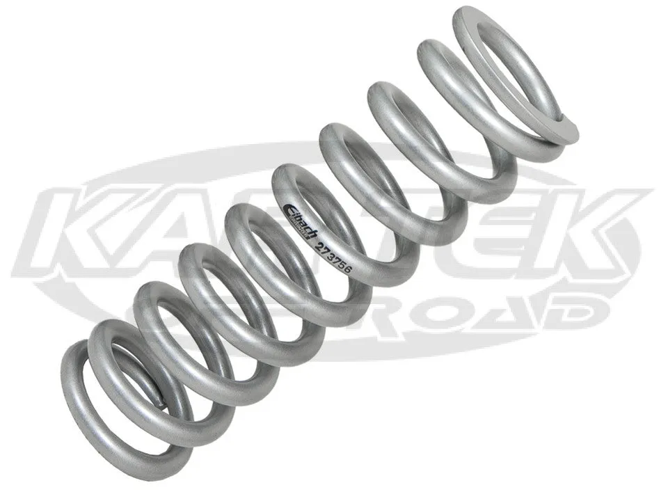 Silver Eibach 200 Pound 10" Tall Spring For 2.5" Diameter King, Sway-A-Way Or Fox Coil Over Shocks