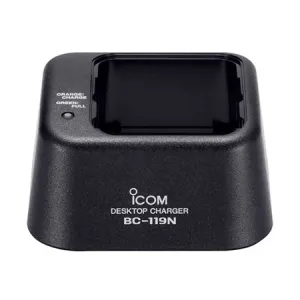 Single Desktop Charger, BC119NS 11 for iCOM IC-F70/80 &  IC-F9011, IC-F9021 Radios