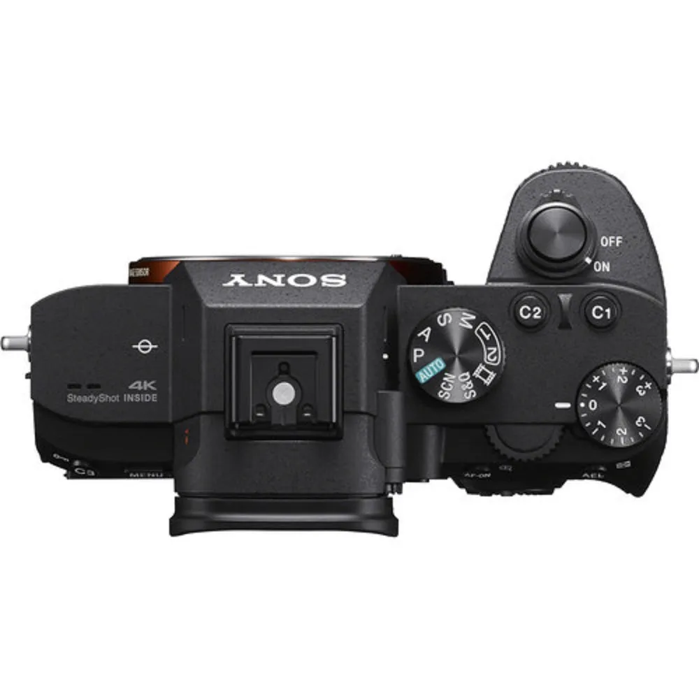 Sony Alpha a7 III Mirrorless Digital Camera Bundle - With Sony FE 24-70mm f/4 Lens, Bag, 64GB Memory Card, Memory Card Reader