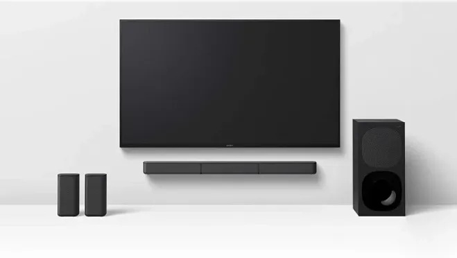 Sony Sound Bar   Sub 5.1 Bt 400W Dolby Usb Opt Black Hts20r