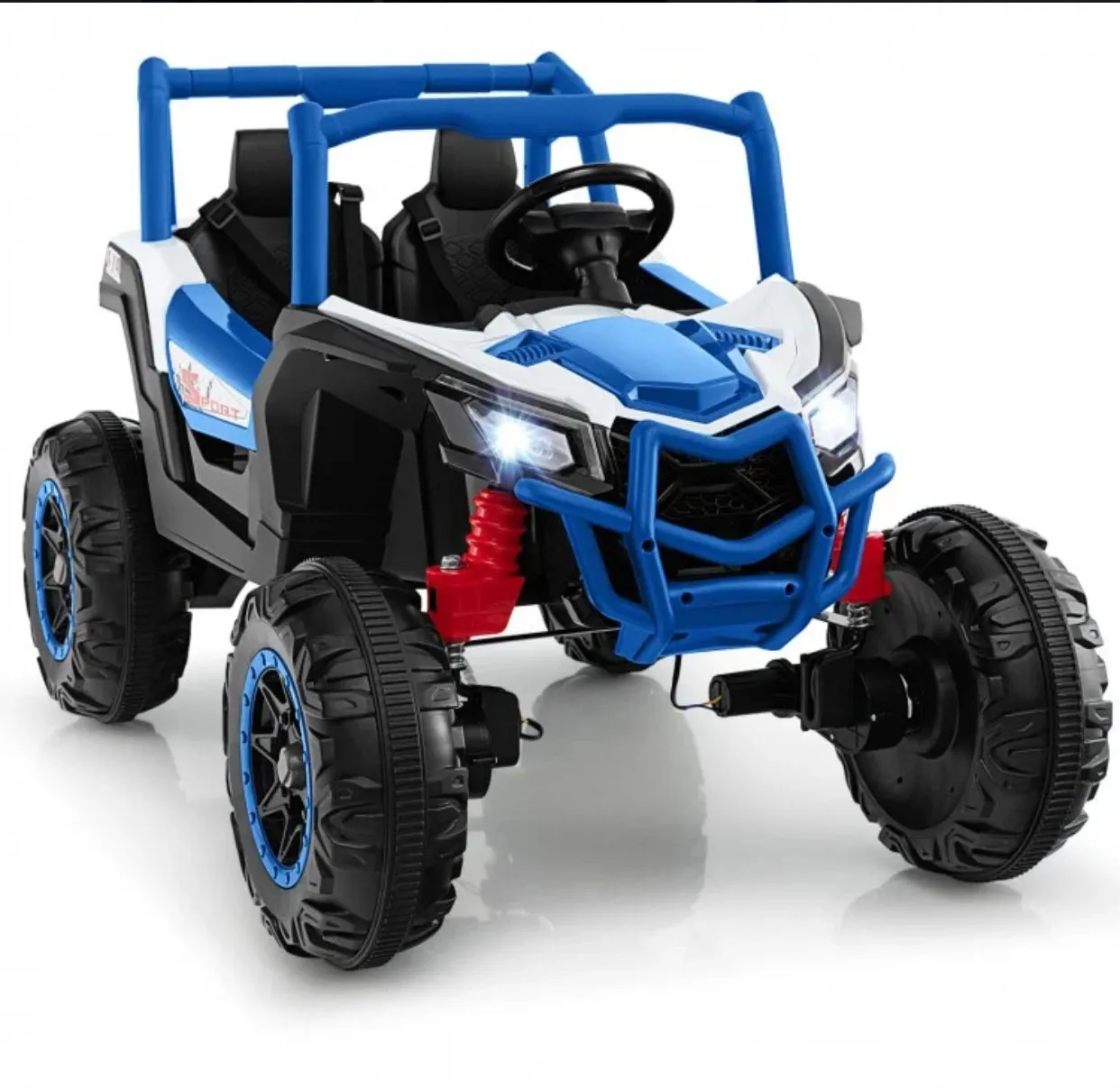 Super Cool 2025 Sport UTV Dune Buggy 24V | 2 Seater | 4X4 | Ages 3  | Remote | Music