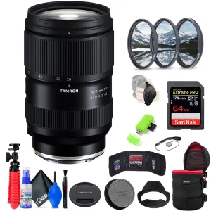 Tamron 28-75mm f/2.8 Di III VXD G2 Lens for Sony E   Accessories (INTL Model)