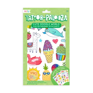 Tattoo-Palooza Cute Doodle World Tattoos