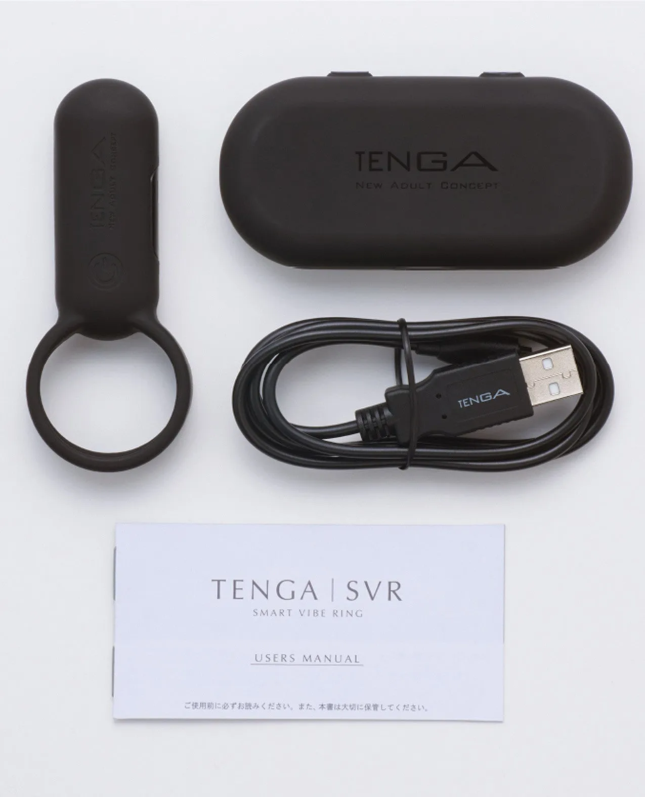 Tenga Smart Vibe Ring - Black