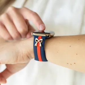 The It Girl Blue and Red Smart Watch Band