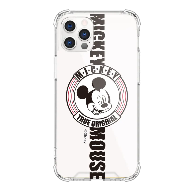 UKA Disney Mickey&Friends Anti-fall Clear PC TPU Magnetic MagSafe Case Cover