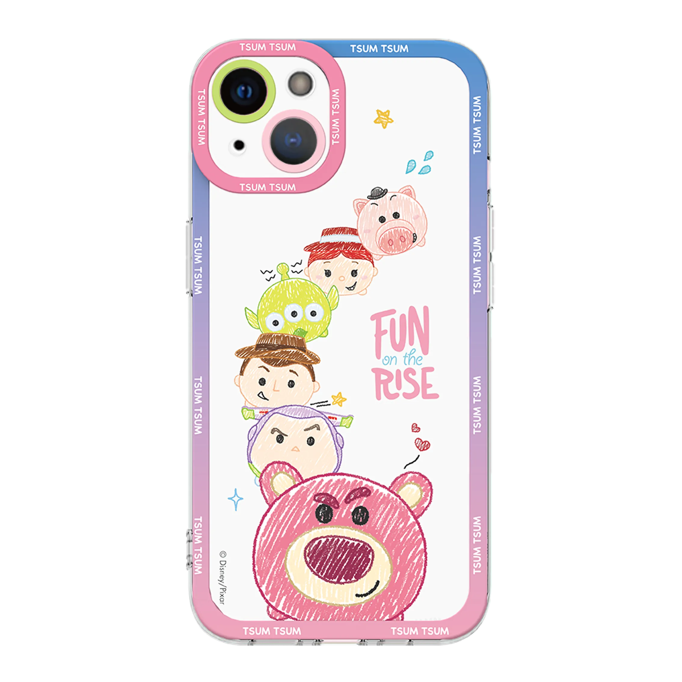 UKA Disney Tsum Tsum Angel Eyes Lens Protection Back Case Cover