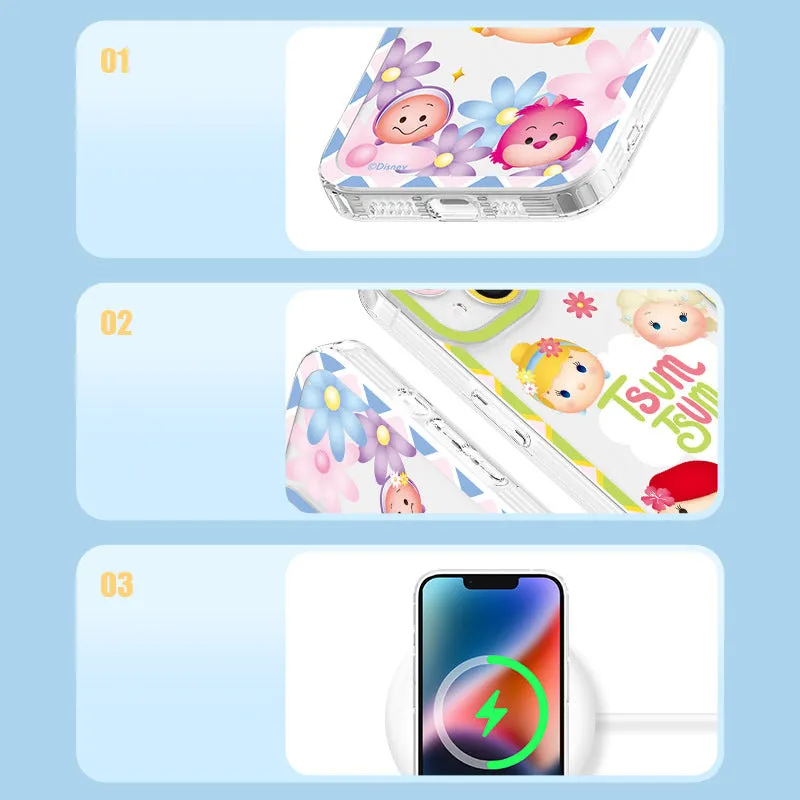 UKA Disney Tsum Tsum Angel Eyes Lens Protection Back Case Cover