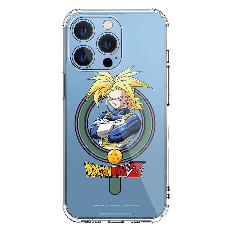 UKA Dragon Ball Z Anti-fall Clear PC TPU Magnetic MagSafe Case Cover