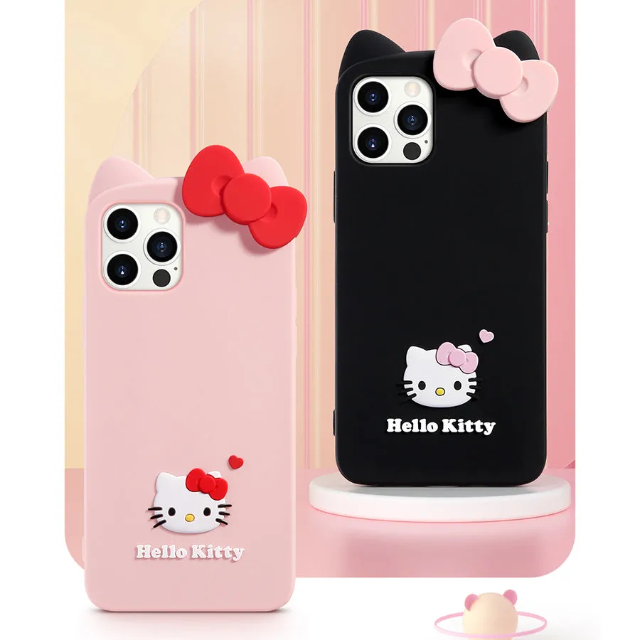 UKA Hello Kitty Shockproof 3D Silicone Back Case Cover