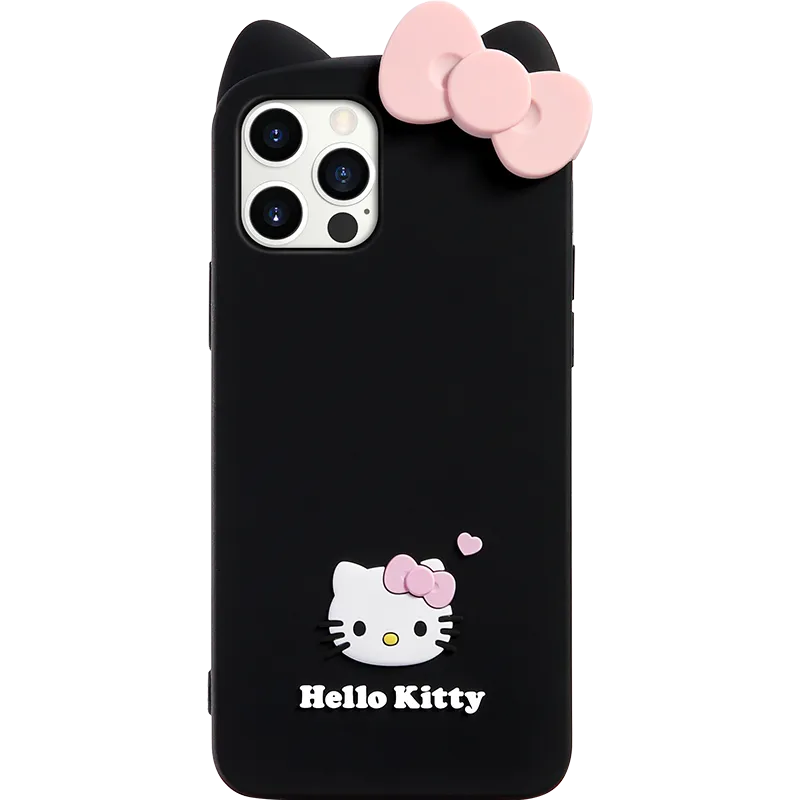 UKA Hello Kitty Shockproof 3D Silicone Back Case Cover