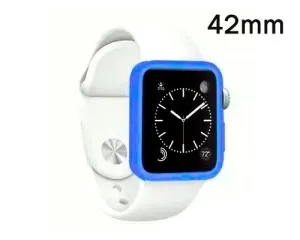 Ultra Slim TPU Case for Apple Watch 42mm - Blue