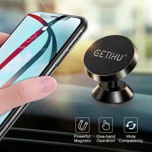 Universal Magnetic Car Phone Holder Stand For iPhone X. Samsung, Magnet Air Vent Mount Cell Mobile Phone Support GPS