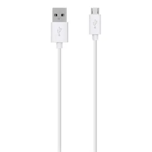 USB Cable to micro USB Belkin F2CU012BT2M-WHT White 2 m