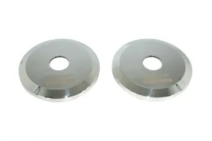 ZSPEC Shock Tower Covers, Polished Stainless, for '90-96 Nissan Z32 300zx